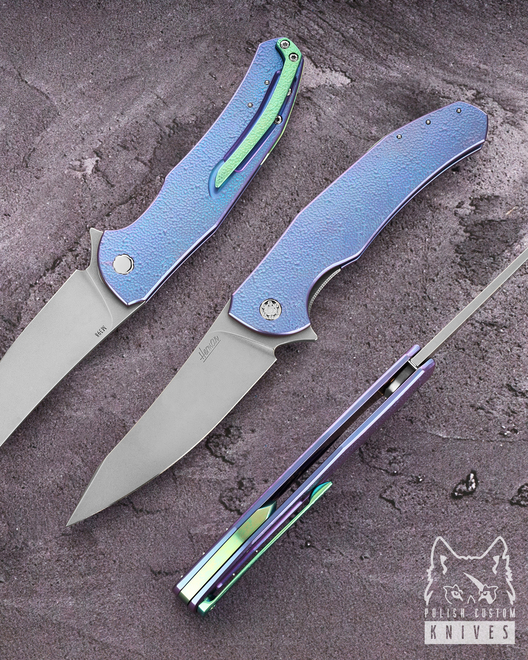 NÓŻ SKŁADANY FOLDER ISHTAR 282 M398 HERMAN KNIVES