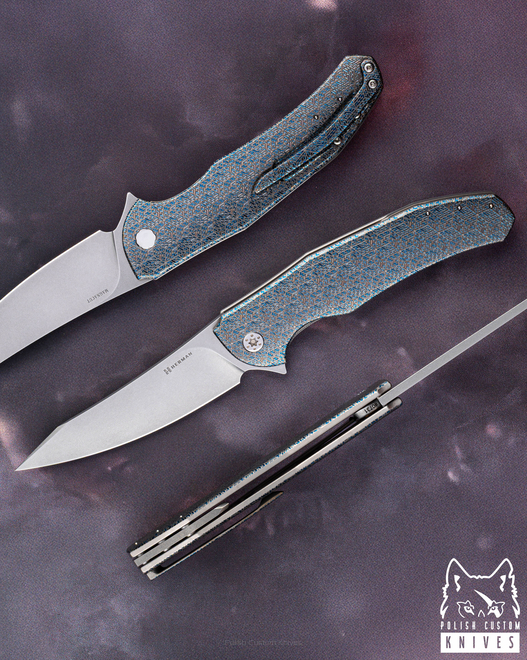 NÓŻ SKŁADANY FOLDER ISHTAR #0731 MAGNACUT TESSERACT HERMAN KNIVES