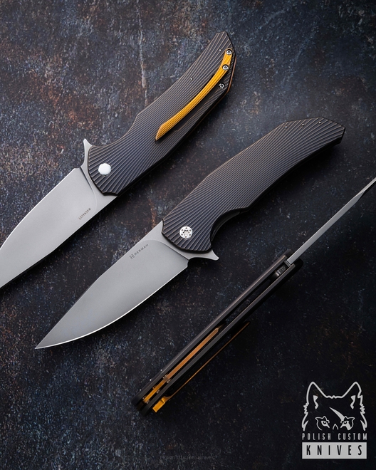 NÓŻ SKŁADANY FOLDER DRAGONFLY #0448 MAGNACUT HERMAN KNIVES