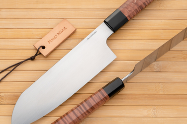 NÓŻ KUCHENNY SANTOKU 1 AOGAMI BLUE 2 BLADOWSKI