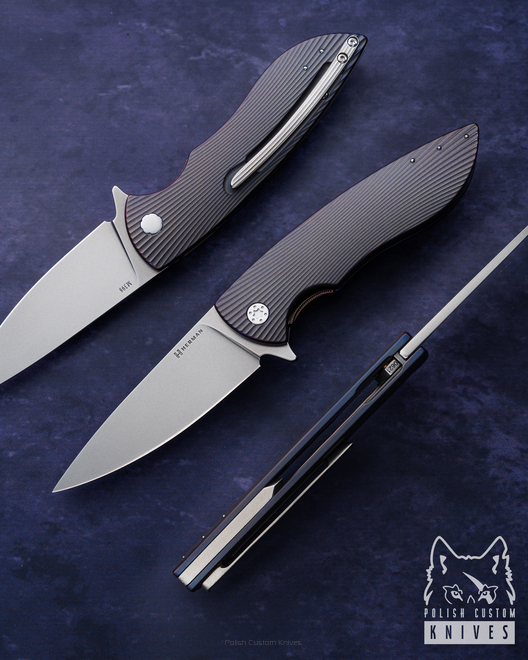 NÓŻ SKŁADANY FOLDER STING 621 M398 HERMAN KNIVES