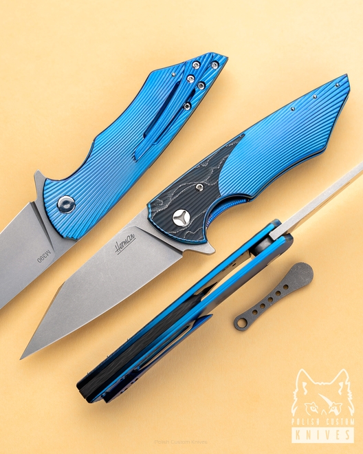 NÓŻ SKŁADANY FOLDER VESPERTILIO 20 M390 HERMAN