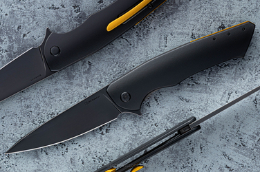 NÓŻ SKŁADANY FOLDER SLIM #0529 MAGNACUT DLC HERMAN KNIVES