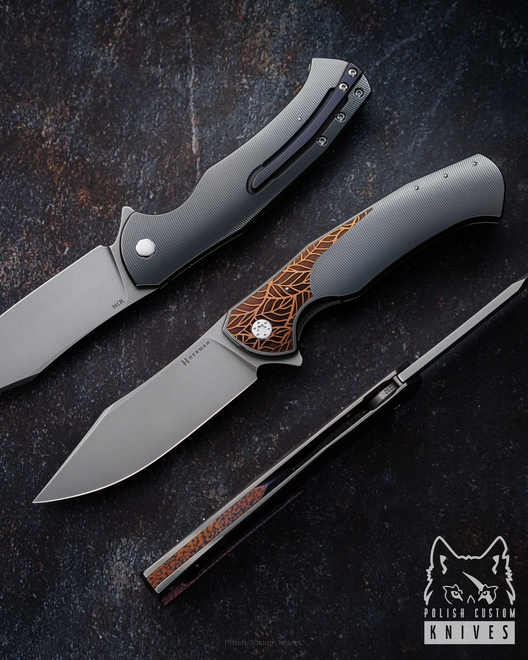 NÓŻ SKŁADANY FOLDER MANTIS 232 M398 HERMAN KNIVES