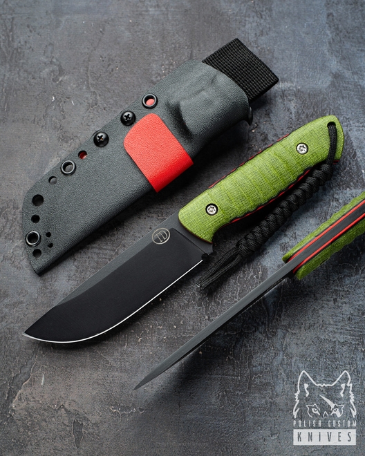 NÓŻ SURVIVALOWY EDC WDOWA S 12 NZ3 MICARTA TD