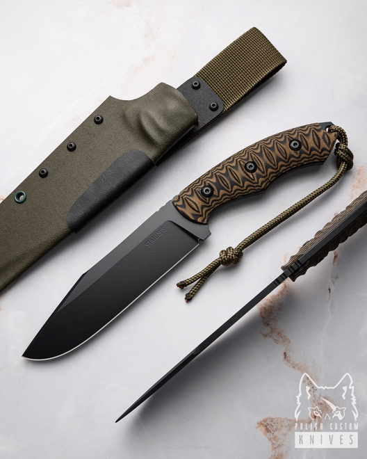 NÓŻ SURVIVALOWY TAKTYCZNY BOR 2 O2 MICARTA SIMON'S