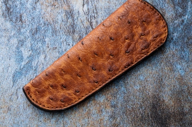 EKSKLUZYWNY SKÓRZANY POKROWIEC DO NOŻA SKŁADANEGO HERMAN KNIVES 4 MICHO