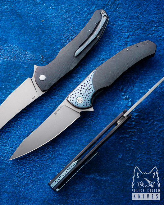 NÓŻ SKŁADANY FOLDER ISHTAR 583 M398 HERMAN KNIVES