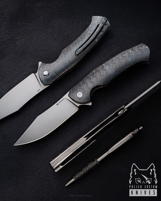 EKSKLUZYWNY ZESTAW 4 HERMAN KNIVES MANTIS #0265 ORAZ EPIKA #0268