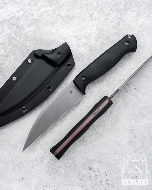 NÓŻ TAKTYCZNY WARRIOR O2 G10 BLACK AK
