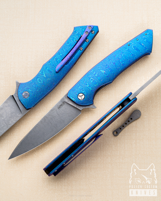 NÓŻ SKŁADANY FOLDER SLIM 1 TIMASCUS HERMAN 