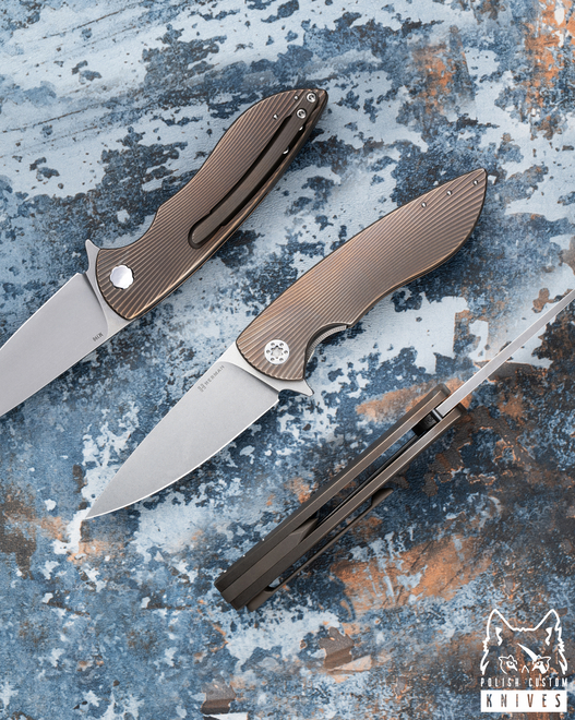 NÓŻ SKŁADANY FOLDER MICRO STING 294 M390 HERMAN KNIVES