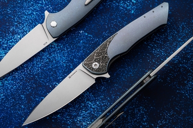 NÓŻ SKŁADANY FOLDER SLIM #0706 M390 HERMAN KNIVES