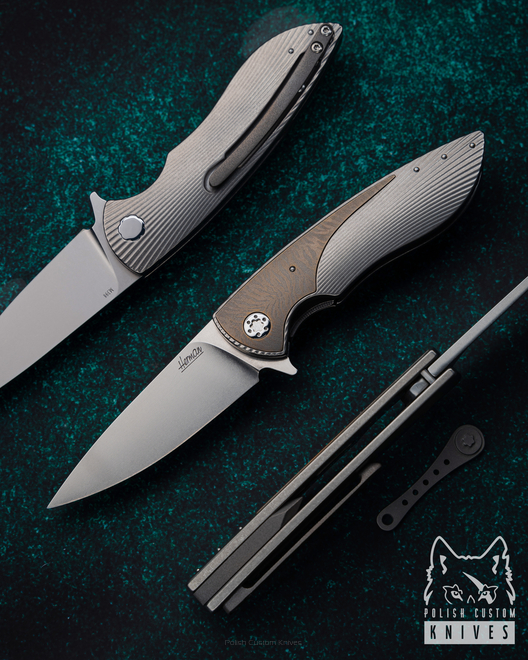 NÓŻ SKŁADANY FOLDER MICRO STING 114 M398 HERMAN KNIVES