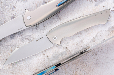 NÓŻ SKŁADANY FOLDER OVIUM GENERACJA 2 #0083 MAGNACUT HERMAN KNIVES