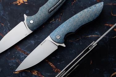 NÓŻ SKŁADANY FOLDER BIG STING #0023 M398 TESSERACT HERMAN KNIVES