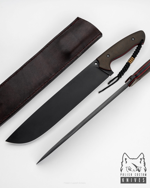 NÓŻ SURVIVALOWY GOLIAT 2 D2 6MM MICARTA TD