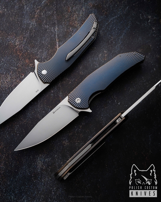 NÓŻ SKŁADANY FOLDER DRAGONFLY #0424 M390 HERMAN KNIVES