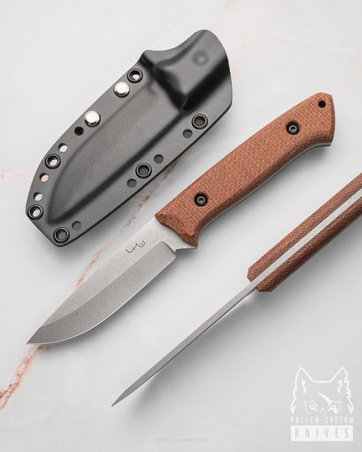 NÓŻ EDC MYŚLIWSKI MERCURY N690 MICARTA LKW