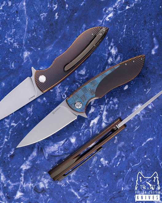 NÓŻ SKŁADANY FOLDER MICRO STING 323 MAGNACUT HERMAN KNIVES