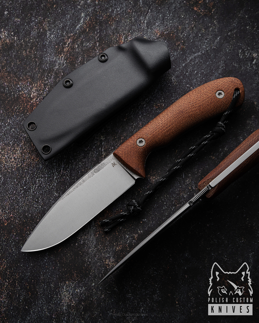 NÓŻ SURVIVALOWY EDC FLINT 16 SLEIPNER MICARTA AK