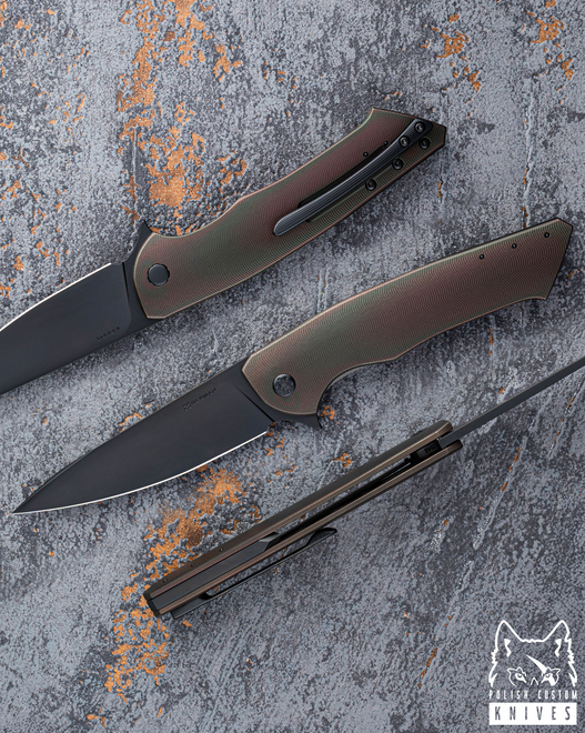 NÓŻ SKŁADANY FOLDER SLIM #0542 MAGNACUT OERLIKON HERMAN KNIVES