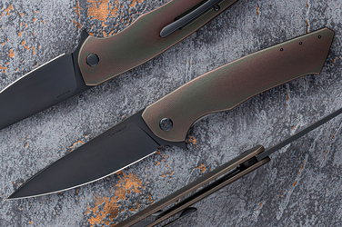 NÓŻ SKŁADANY FOLDER SLIM #0542 MAGNACUT OERLIKON HERMAN KNIVES