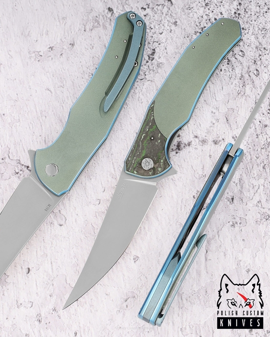 NÓŻ SKŁADANY FOLDER ISHTAR 292  M398 HERMAN KNIVES