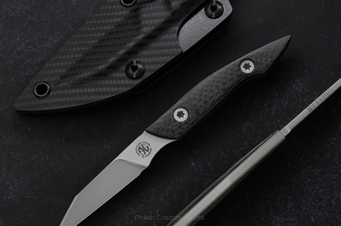 NÓŻ EDC, NECK COVID 3 M398 CARBON FIBRE G-CUSTOM 