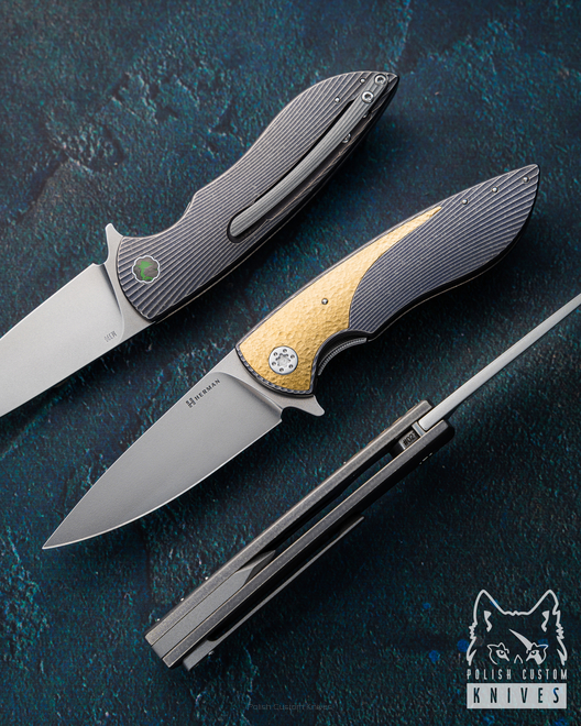 NÓŻ SKŁADANY FOLDER MICRO STING 272 M390 HERMAN KNIVES