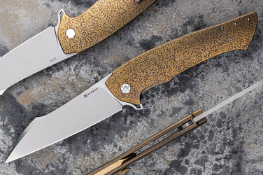 NÓŻ SKŁADANY FOLDER OVIUM GENERACJA 2 #0098 M390 HERMAN KNIVES