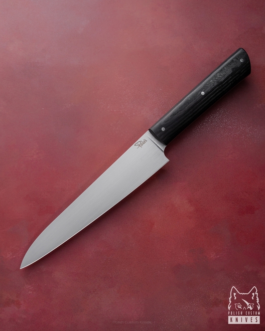 NÓŻ KUCHENNY POMOCNIK 160 32 ELMAX WŁÓKNO WĘGLOWE PABIŚ KNIVES