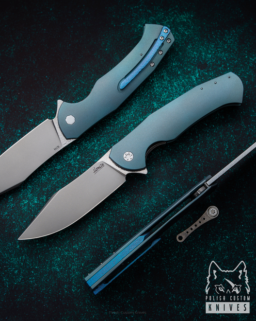 NÓŻ SKŁADANY FOLDER MANTIS 90 M398 HERMAN KNIVES