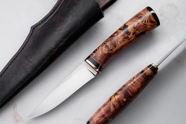 NÓŻ MYŚLIWSKI EDC OLSZAK 1 K110 CZECZOTA OLCHY GARUCHI KNIVES