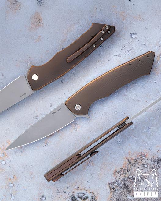 NÓŻ SKŁADANY FOLDER SLIM #0530 MAGNACUT HERMAN KNIVES