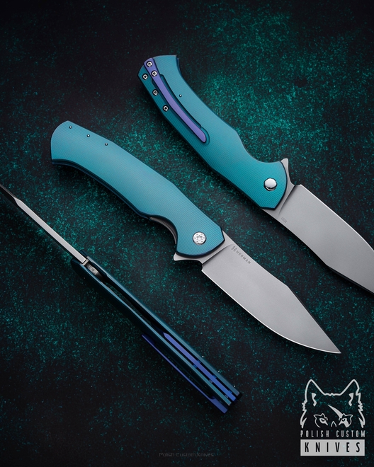 LEWORĘCZNE NOŻE HERMAN WYKONUJEMY TYLKO NA ZAMÓWIENIE CUSTOMOWE, NAPISZ DO NAS E-MAIL NA: info@polishcustomknives.pl