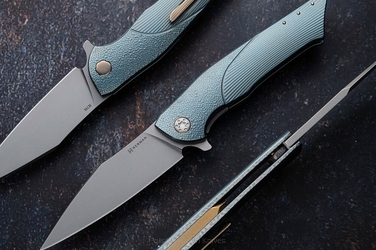 NÓŻ SKŁADANY FOLDER BEE #0158 M398 HERMAN KNIVES