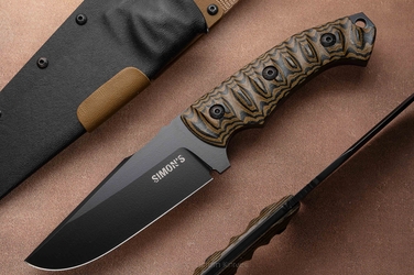 NÓŻ SURVIVALOWY TAKTYCZNY SIERRA 10 MICARTA SIMON'S KNIVES