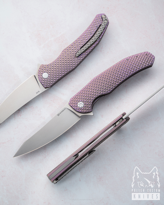 NÓŻ SKŁADANY FOLDER ISHTAR 588 M398 HERMAN KNIVES