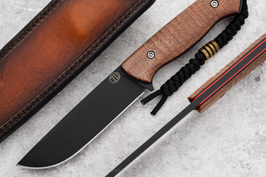 NÓŻ SURVIVALOWY RATEL II MICARTA  NZ3 16 TD