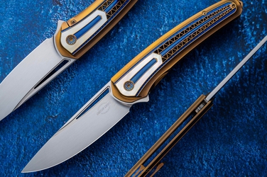 NÓŻ SKŁADANY FOLDER SPINNAKER #2 OF 33 RWL34 LESBAR KNIVES