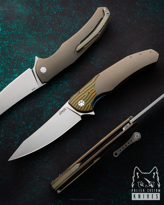 NÓŻ SKŁADANY FOLDER ISHTAR 380 M398 HERMAN KNIVES