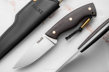 NÓŻ MYŚLIWSKI HUNTER STANDARD HS 239 K110 WENGE AFRYKAŃSKIE FALKE KNIVES