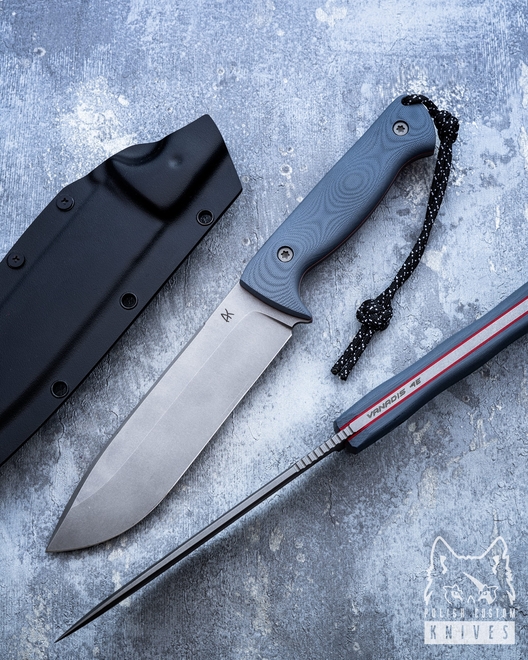 NÓŻ ODC150 SZARY AK