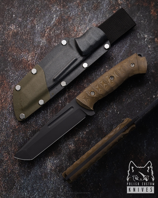 NÓŻ SURVIVALOWY TAKTYCZNY VIPER 2 K720 MICARTA ALTER