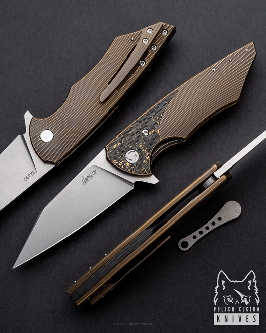 NÓŻ SKŁADANY FOLDER VESPERTILIO 15 M390 HERMAN