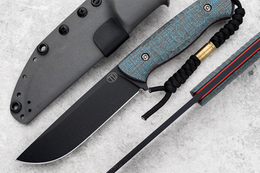 NÓŻ SURVIVALOWY RATEL II MICARTA  NZ3 8 TD