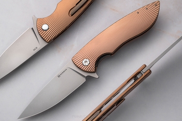NÓŻ SKŁADANY FOLDER STING #0913 M390 OERLIKON HERMAN KNIVES