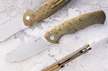 NÓŻ SKŁADANY FOLDER MANTIS #0412 MAGNACUT VALLEY OF KINGS HERMAN KNIVES