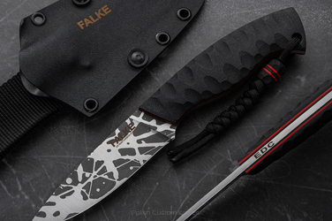 NÓŻ MYŚLIWSKI HUNTER EDC H163 D2 G10 FALKE